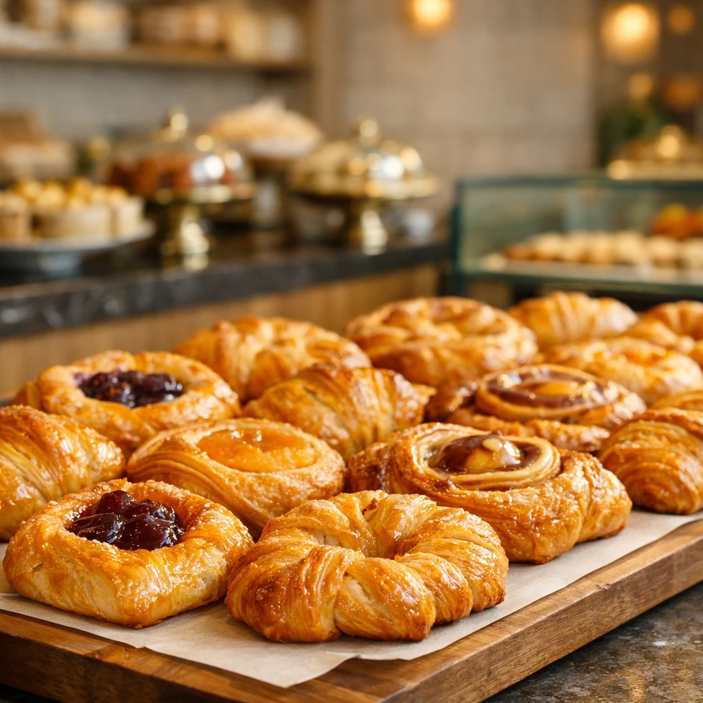 طرز تهیه شیرینی دانمارکی